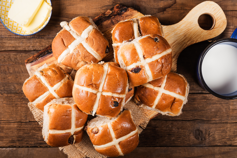 hot cross buns