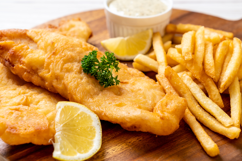 Traditional Fish and Chips - Feast and Merriment