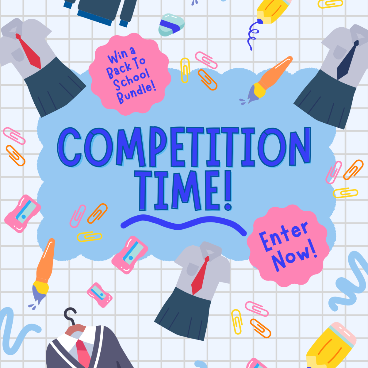 stationery bundle competition graphic