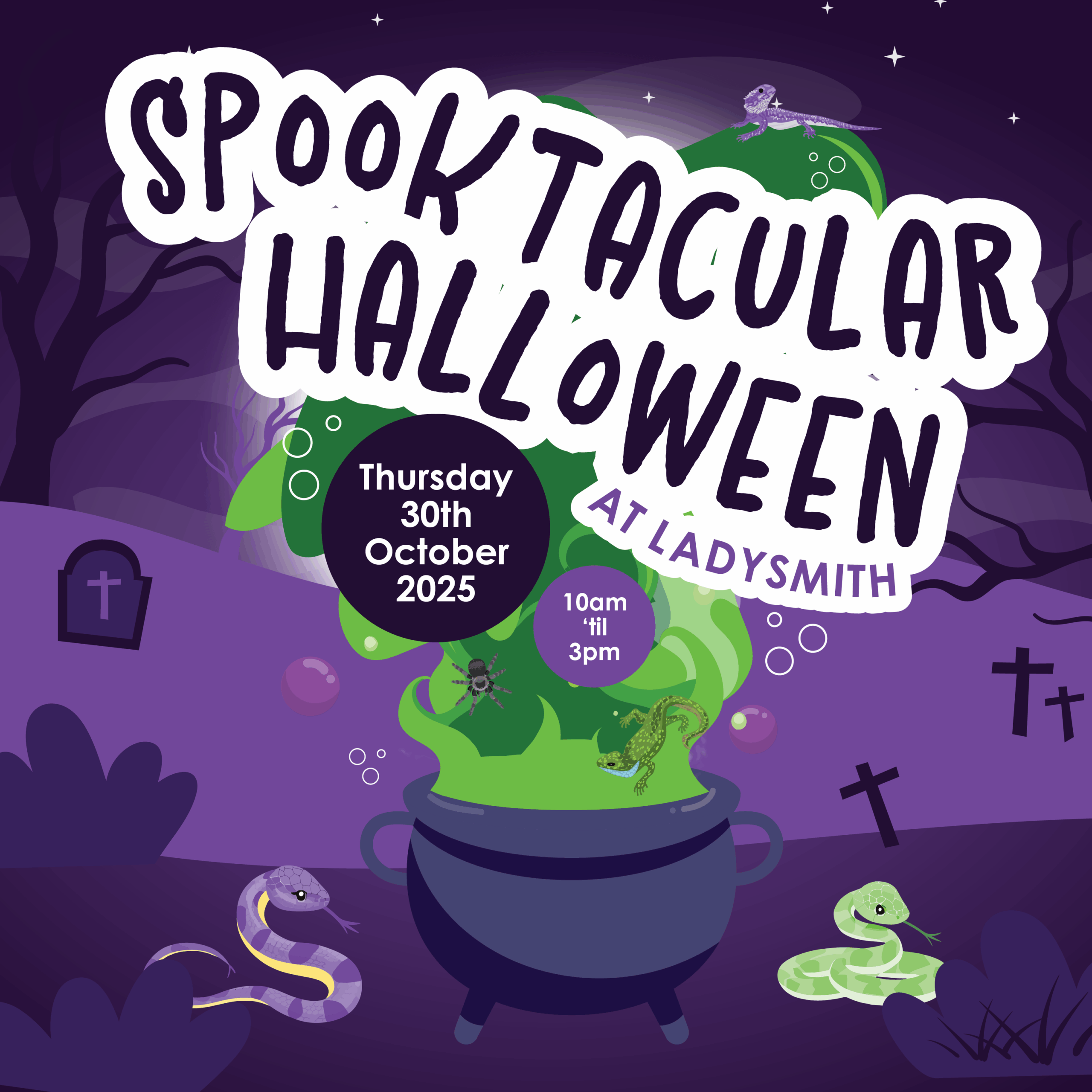 spooktacular halloween graphic